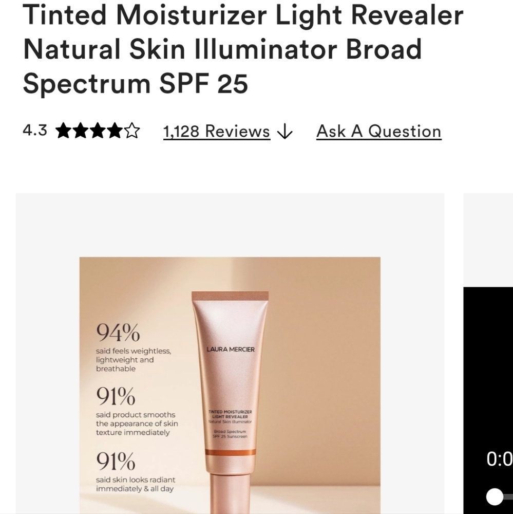 Laura Mercier Tinted Moisturizer Light Revealer - Cream Finish
